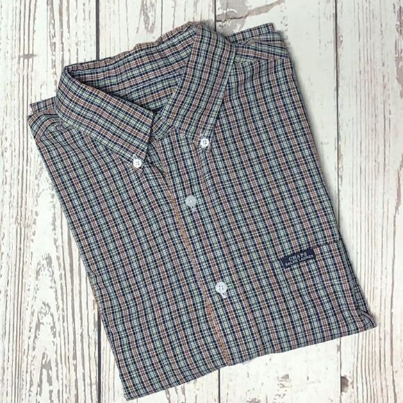 Men's Chaps Ralph Lauren Plaid Button Up LS Shirt - Picture 2 of 5
